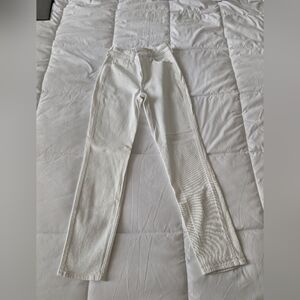 Hollister Women's Straight Leg White Jeans